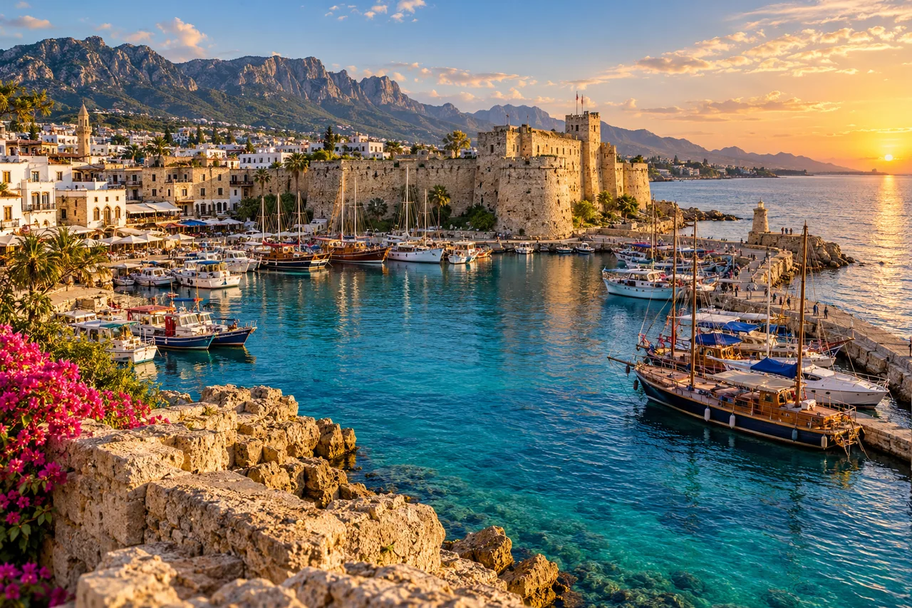 Kıbrıs Girne Kültür ve Sahil Turu